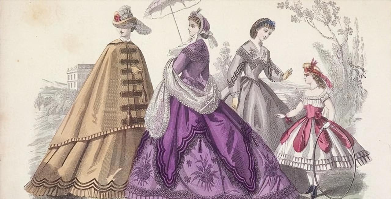 19世纪英国女性服饰平民,18世纪英国贵妇服饰