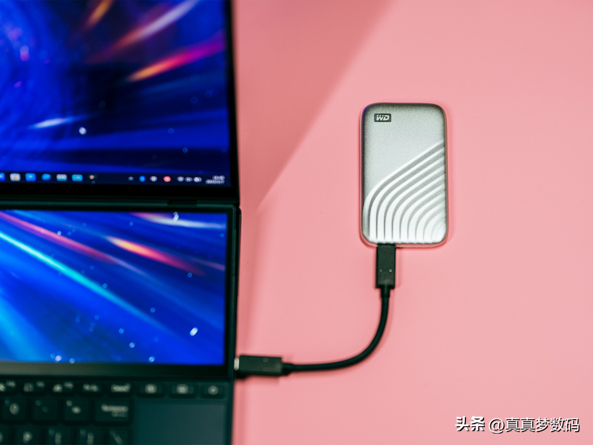 笔记本的绝佳扩容装备，快且安全：WDMyPassportSSD移动固态硬盘