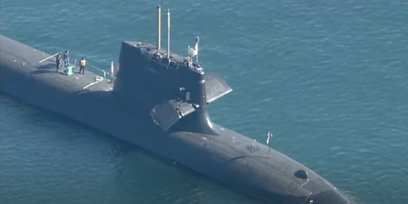 日本潜艇被撞,日本潜艇撞到货船后续