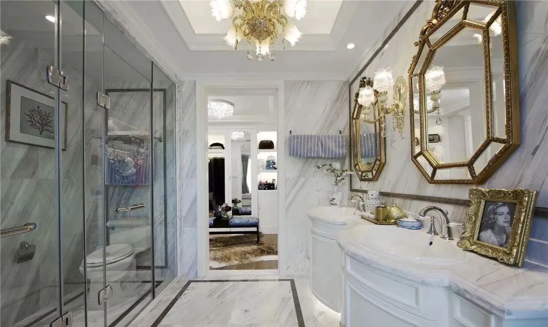 卫生间三分离隔断效果图大全,卫生间玻璃隔断最新款式图片