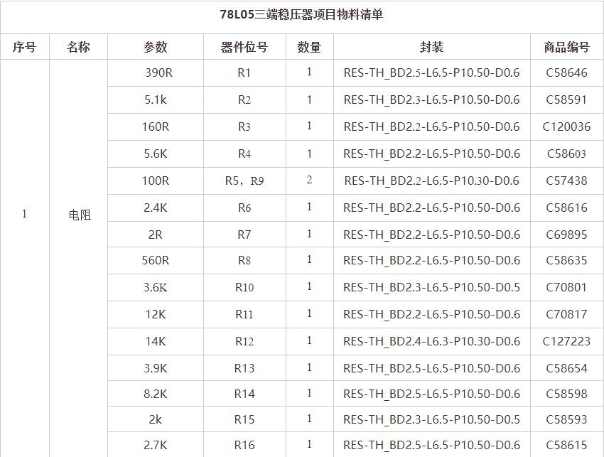 模拟电路1-6习题,78l05芯片资料