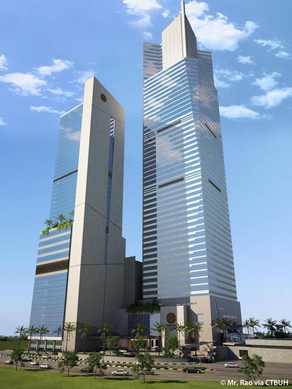 全球在建中的高楼,世界建造人数最多的建筑