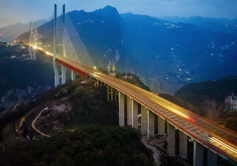 航拍贵州桥梁,贵州桥梁惊艳世界