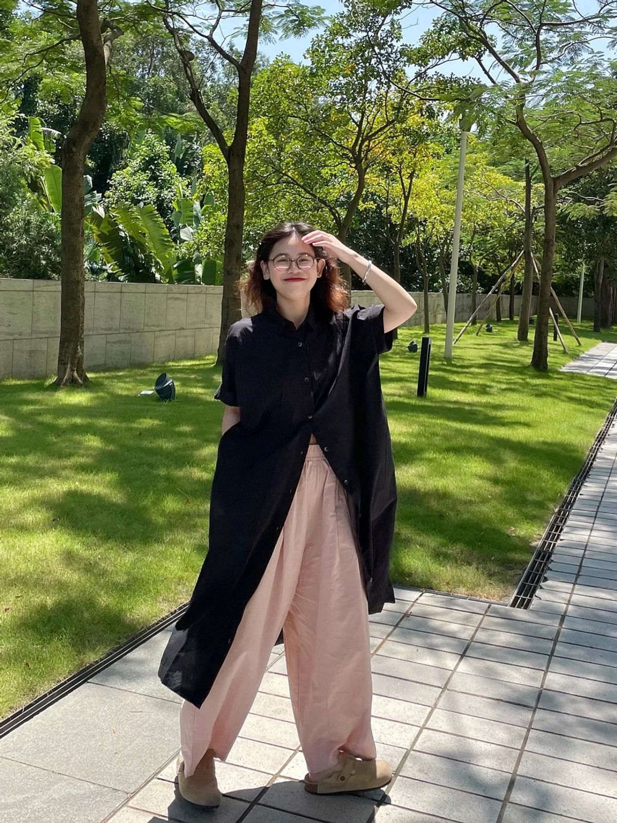 小个子长裙145-150高级感穿搭,今年流行穿长裙