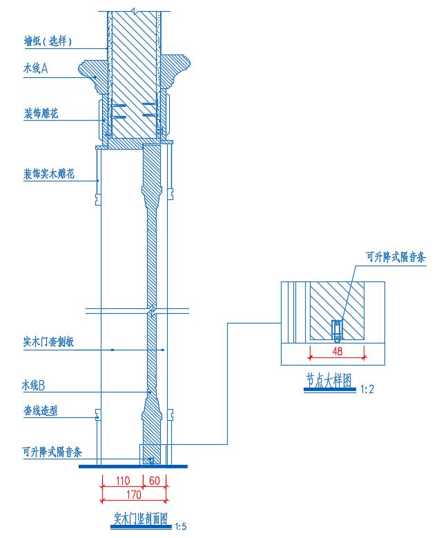实木门图纸大全,实木门施工合同
