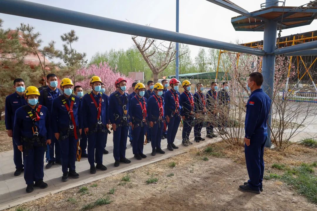 森林消防特勤大队的日常训练,森林消防中队扎实开展各项工作