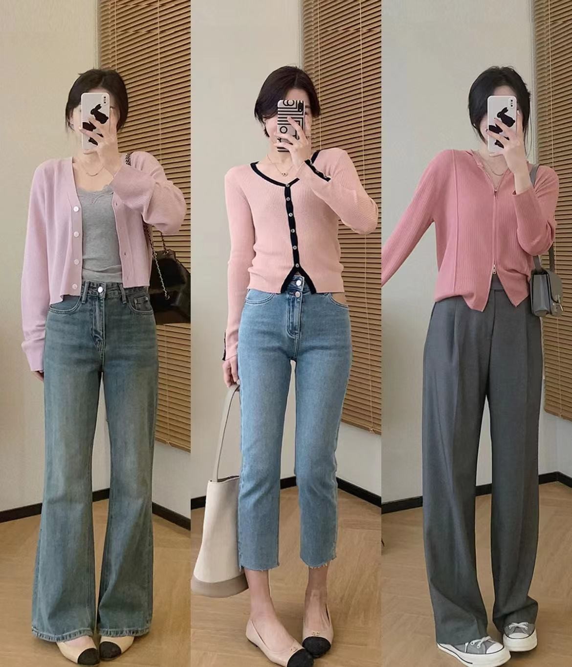 夏日超平价粉色系搭配少女心爆棚,春天穿搭中性风粉色