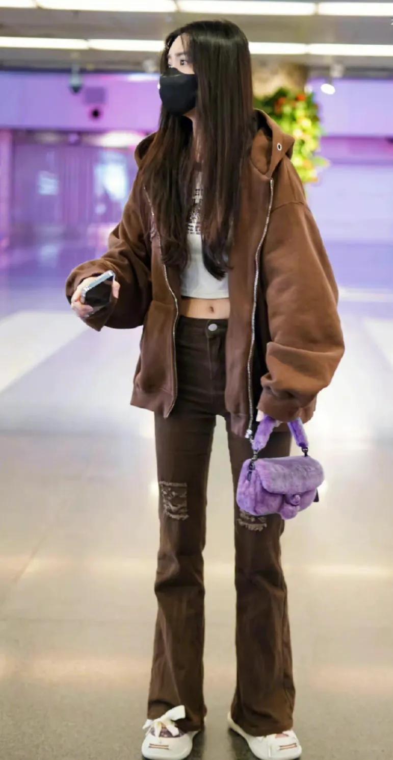 孟子义美式,孟子义近期穿搭