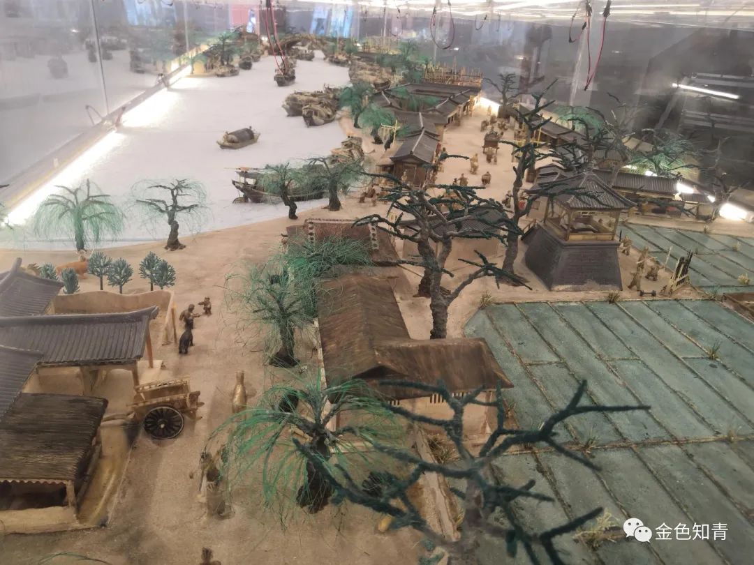 用馒头做一幅清明上河图,清明上河图用石材