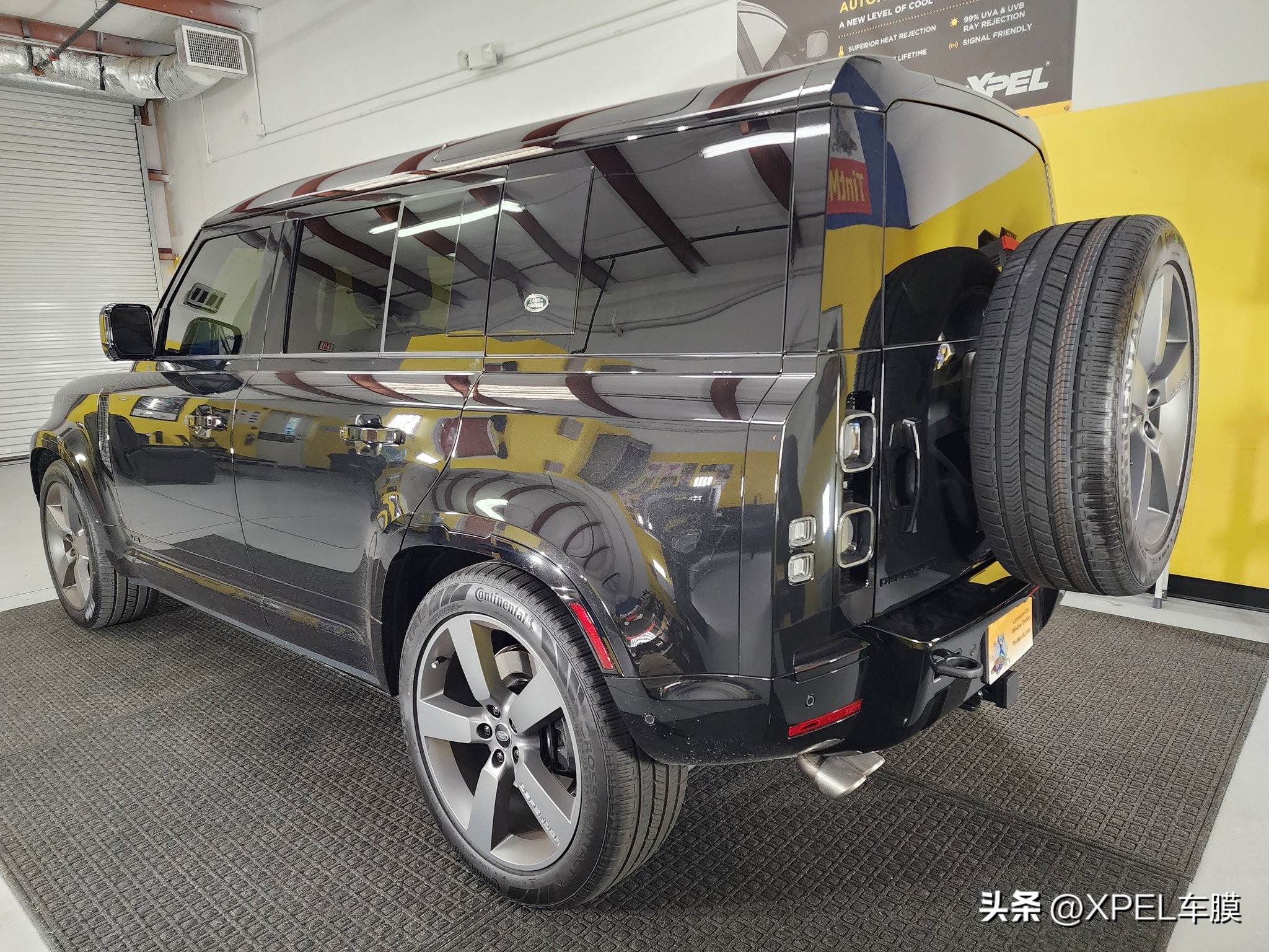 路虎卫士xpel透明保护膜防不防晒,路虎卫士贴xpel车衣