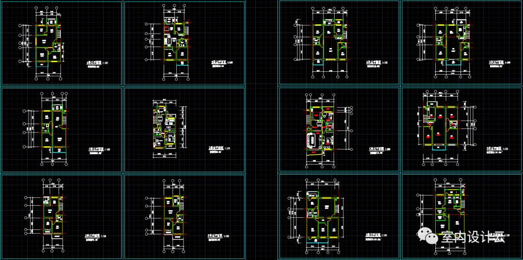 cad户型家具平面图,从零开始学cad简单户型图