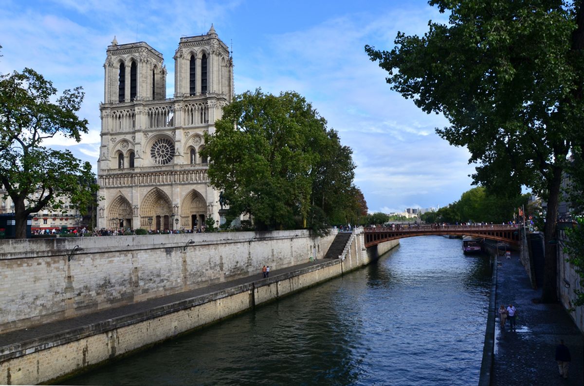 巴黎圣母院代表建筑,巴黎圣母院的建筑风格