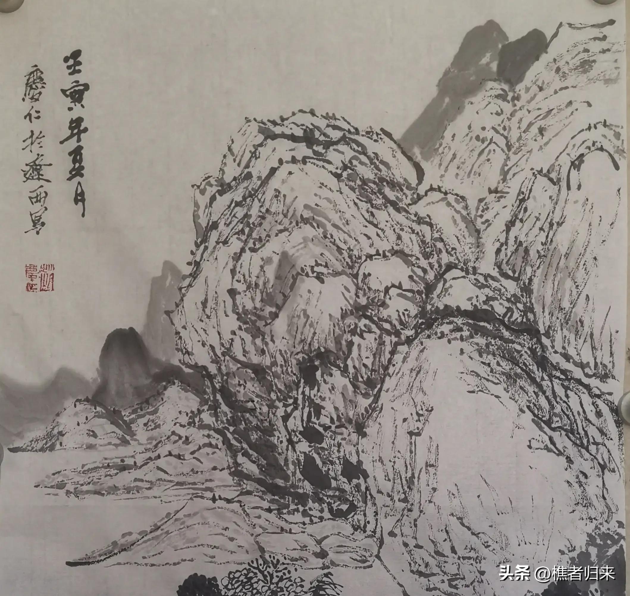 中国最好的十大传统山水画,中国传统水墨画山水画高清