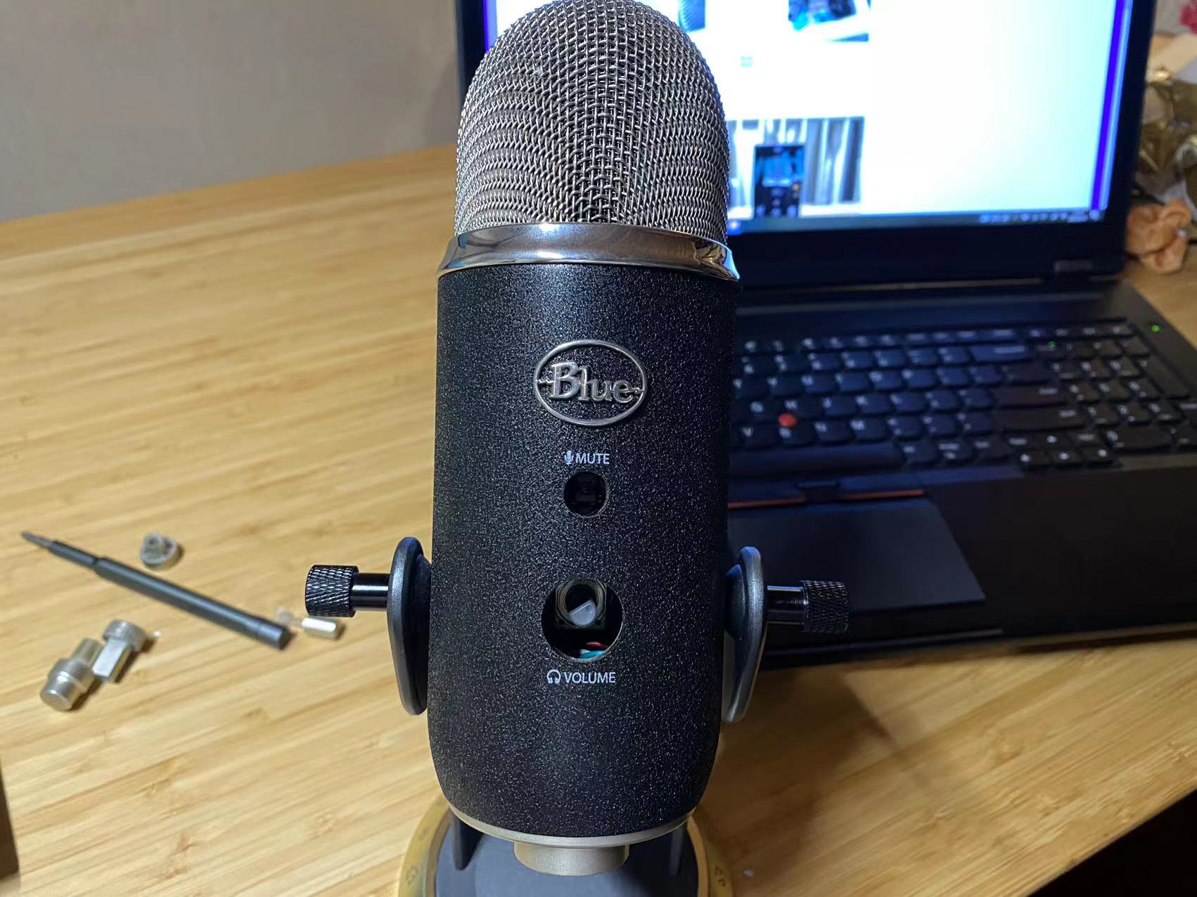 blueyeti麦克风拆测版,大雪怪pro麦克风