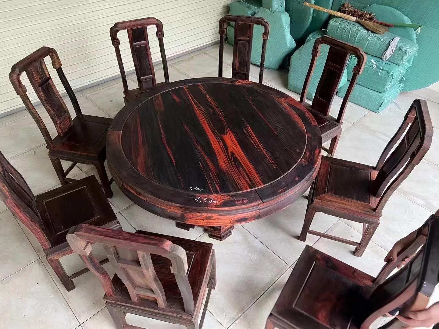 大红酸枝国色天香沙发十件多少钱,大红酸枝长方形餐台价格