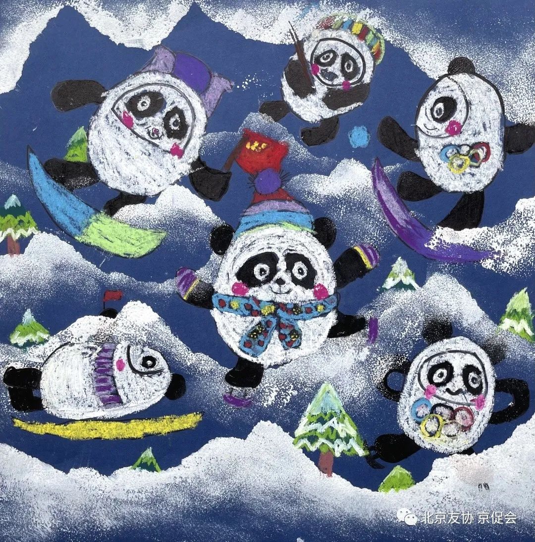 喜迎冬奥圆梦冰雪主题绘画,祝福冬奥国际青少年画展