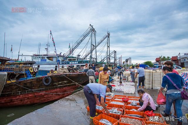 海南文昌环球码头海鲜,海南文昌渔村码头