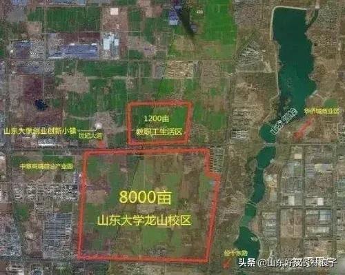 山大龙山创新港建设,山大创新港片区