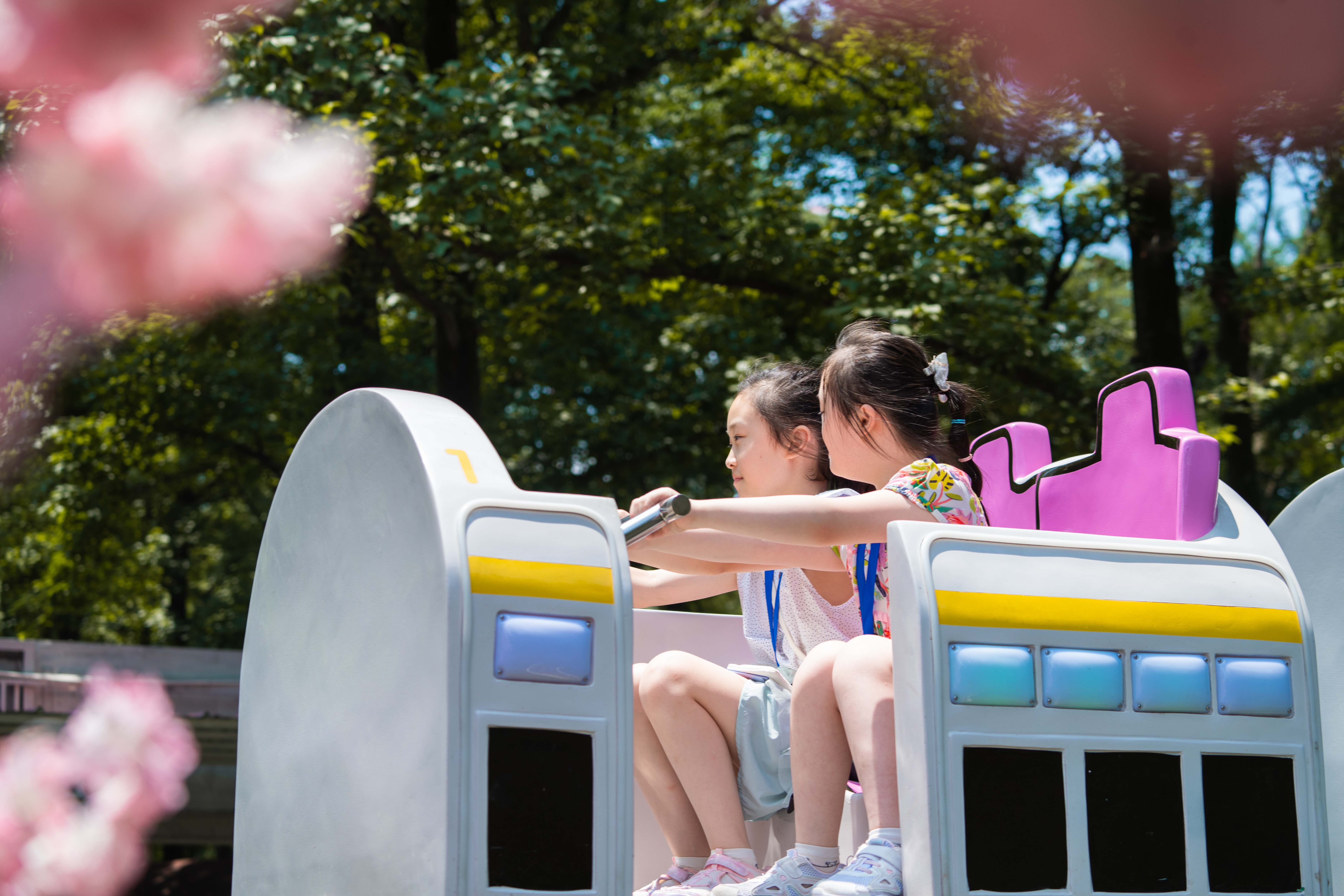 东湖欢乐丛林乐园,东湖磨山景区樱花园儿童乐园