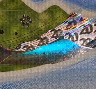 冬奥纪念钞红外荧光效果,冬奥纪念钞荧光图片