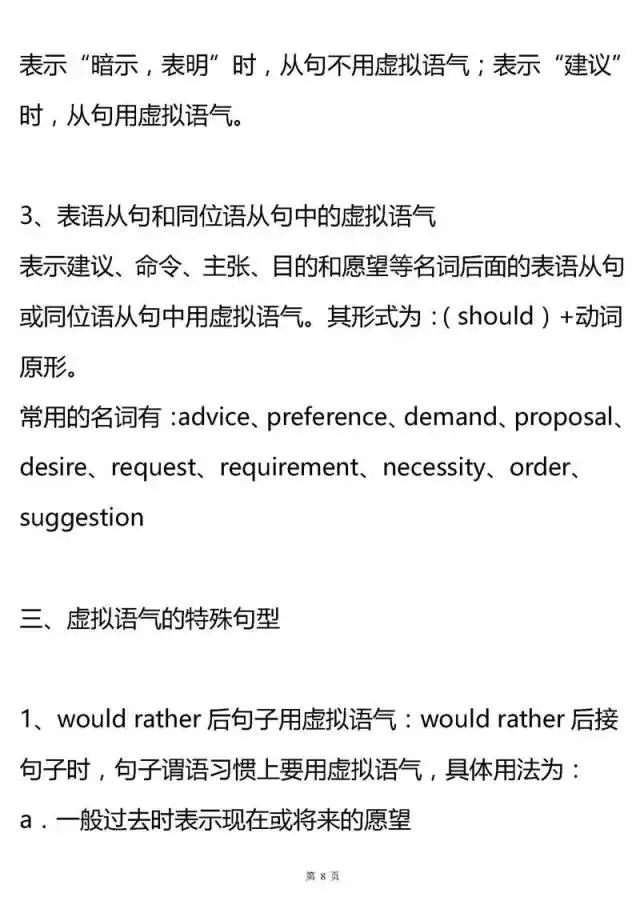 高中英语必修下册第一课语法专题,高中英语语法专题训练电子版