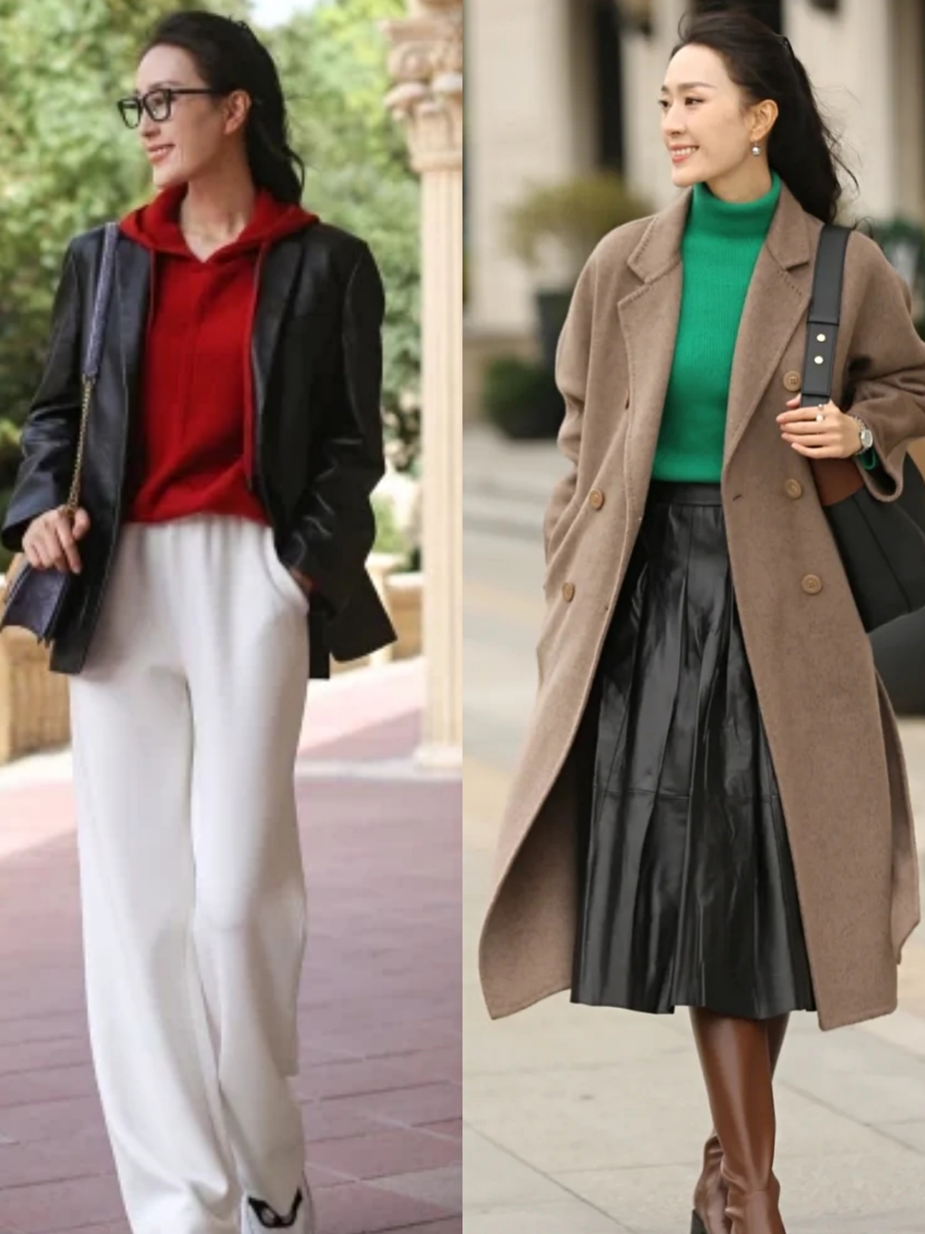 奔5的女人如何穿搭减龄有气质,奔四矮个女人的高级感穿搭