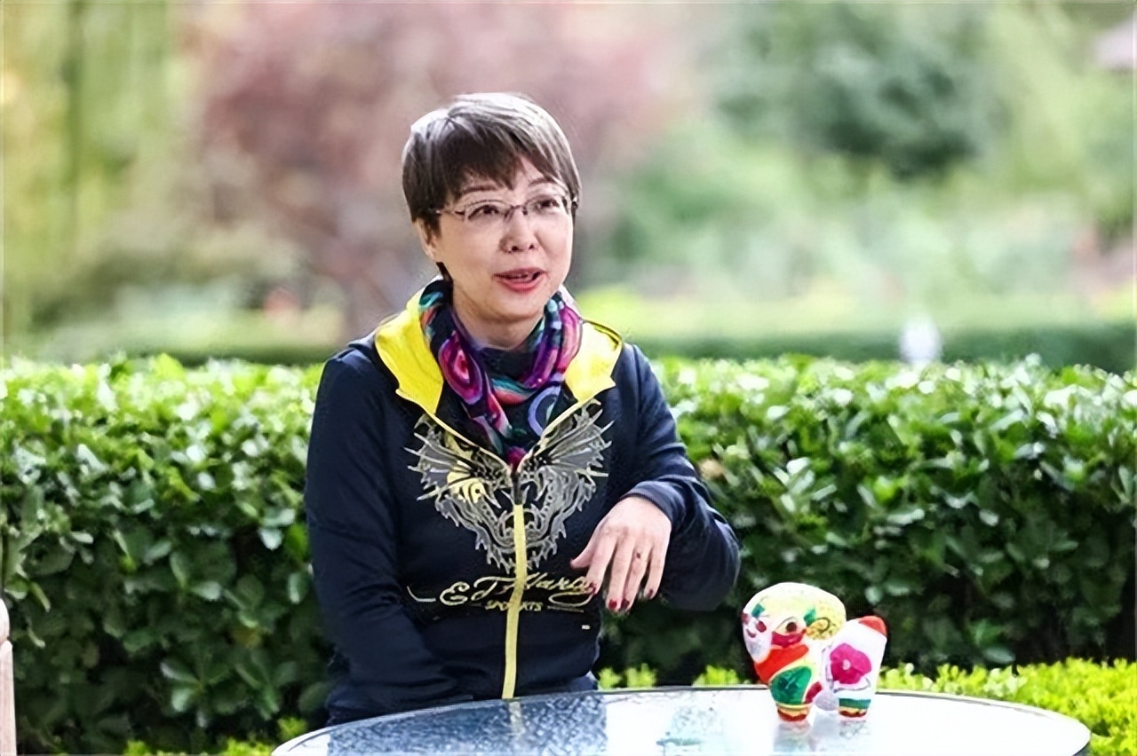 足球女记者李响与米卢,中国采访米卢的女记者