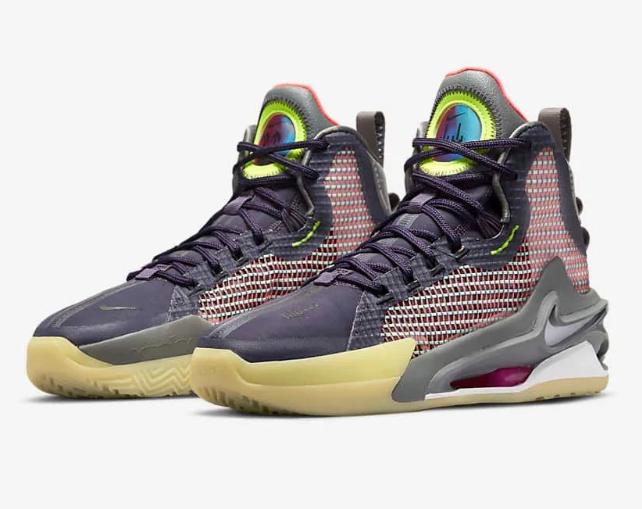 耐克乔丹联名款aj经典款黑白低帮,耐克KD15球鞋