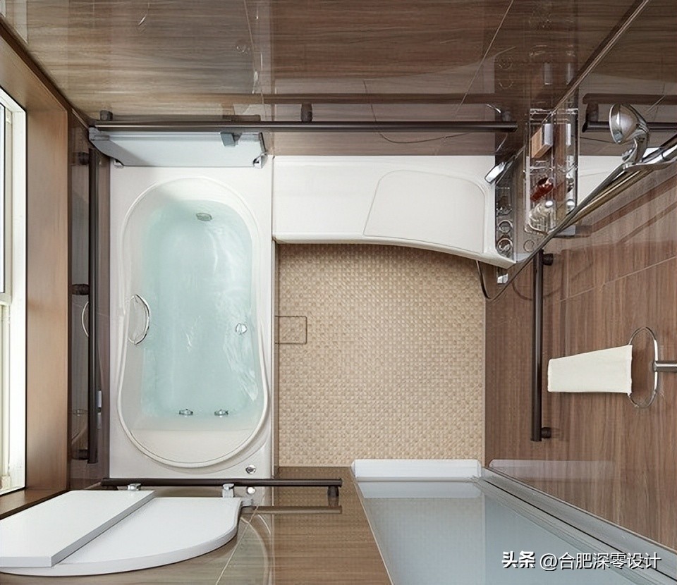 小型日式卫生间,日式卫生间干湿分离