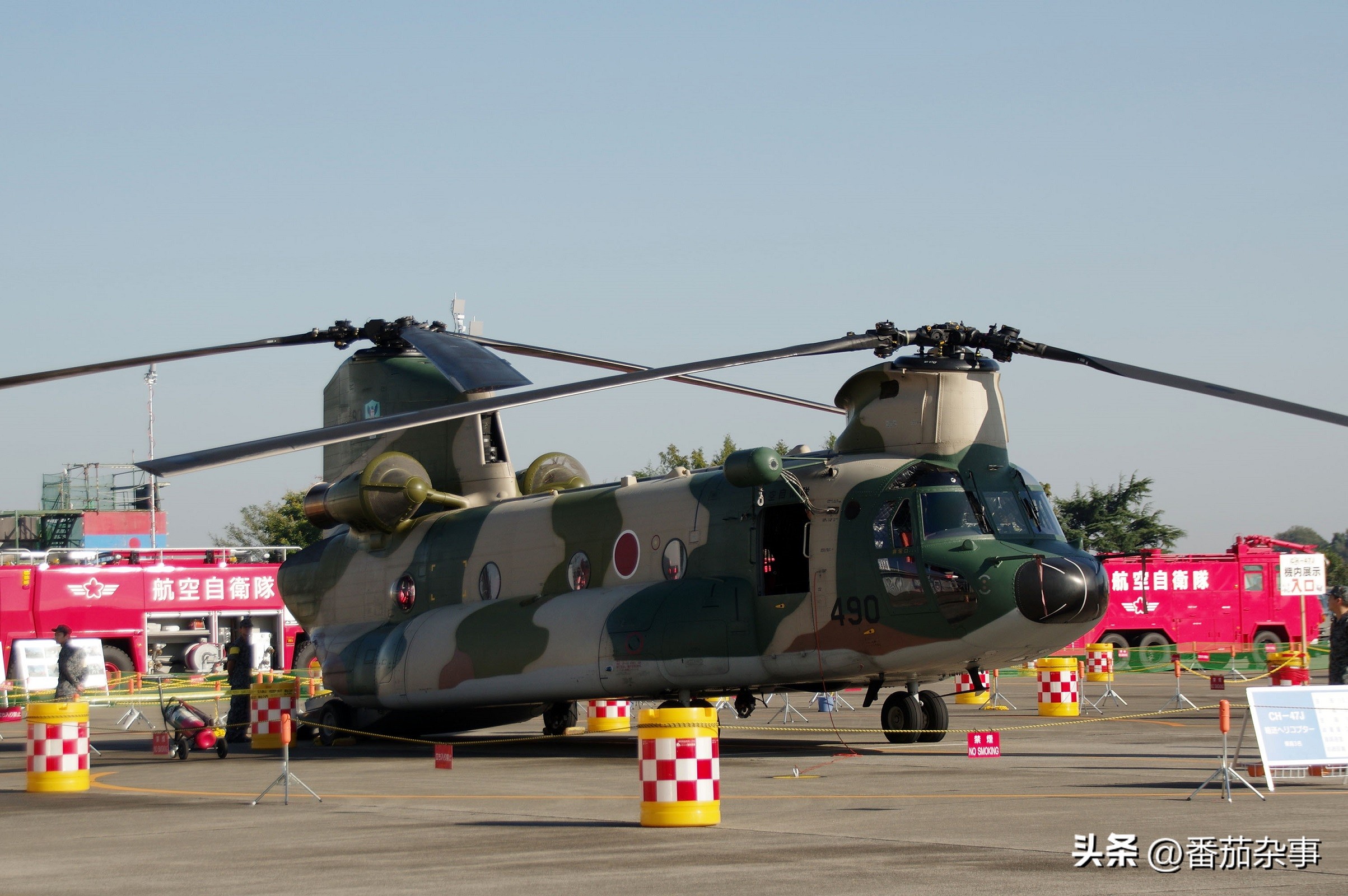 自卫队mh53直升机,日本陆上自卫队ch-47直升机