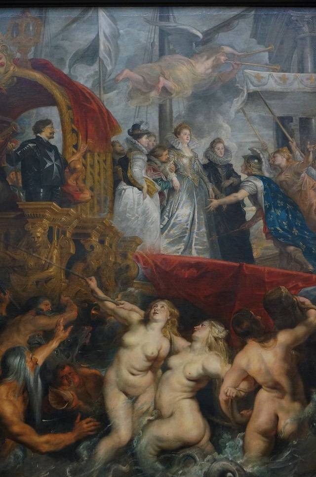 法国卢浮宫绘画简介,法国巴黎的卢浮宫有什么画作