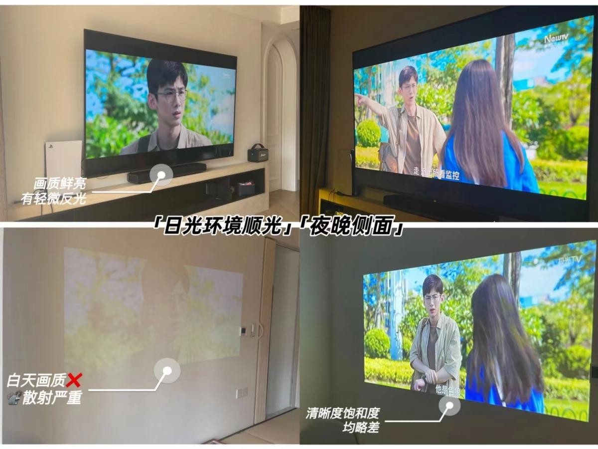 大屏电视与投影仪哪个更好,大屏投影与大屏电视哪个好