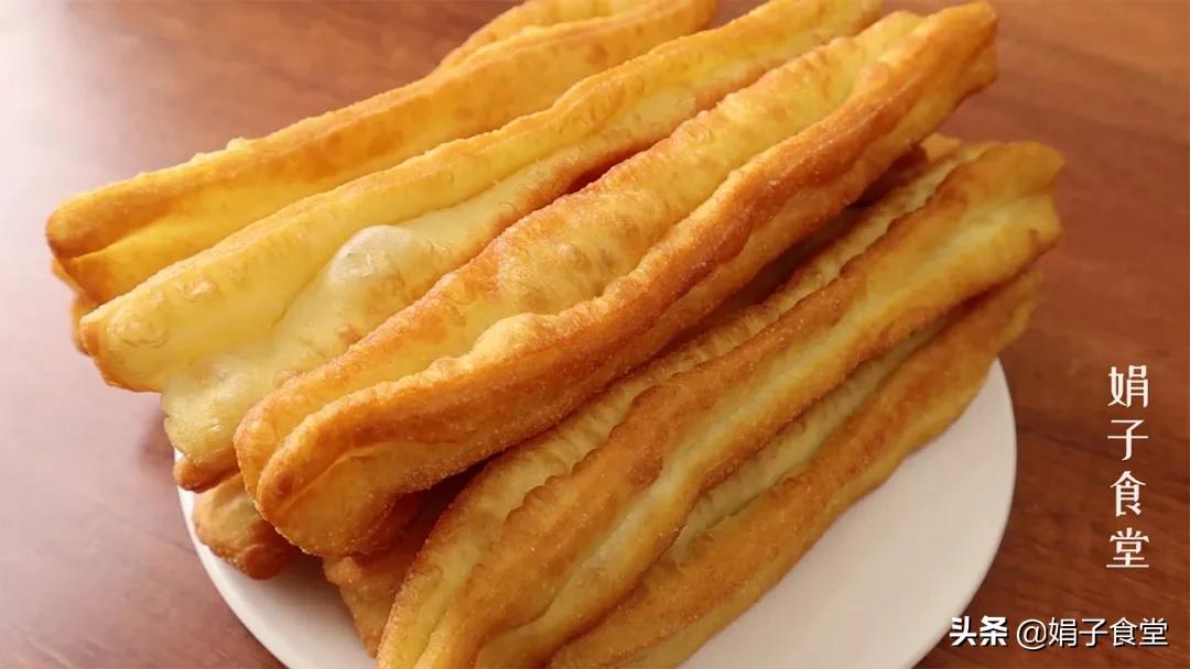 自制健康油条如何做,早餐油条制作方法少油