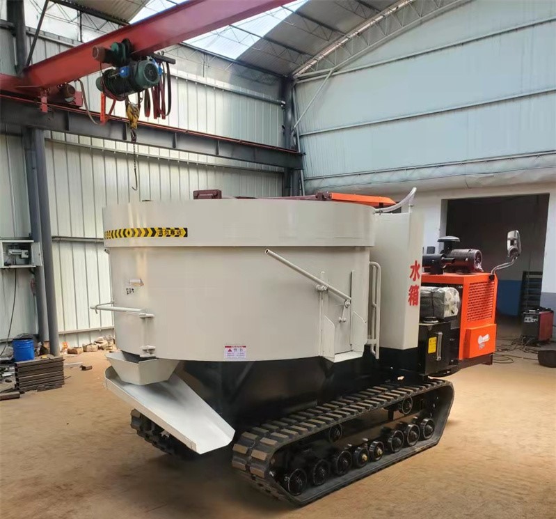 全自动混凝土搅拌机一体车,全自动上料搅拌一体车