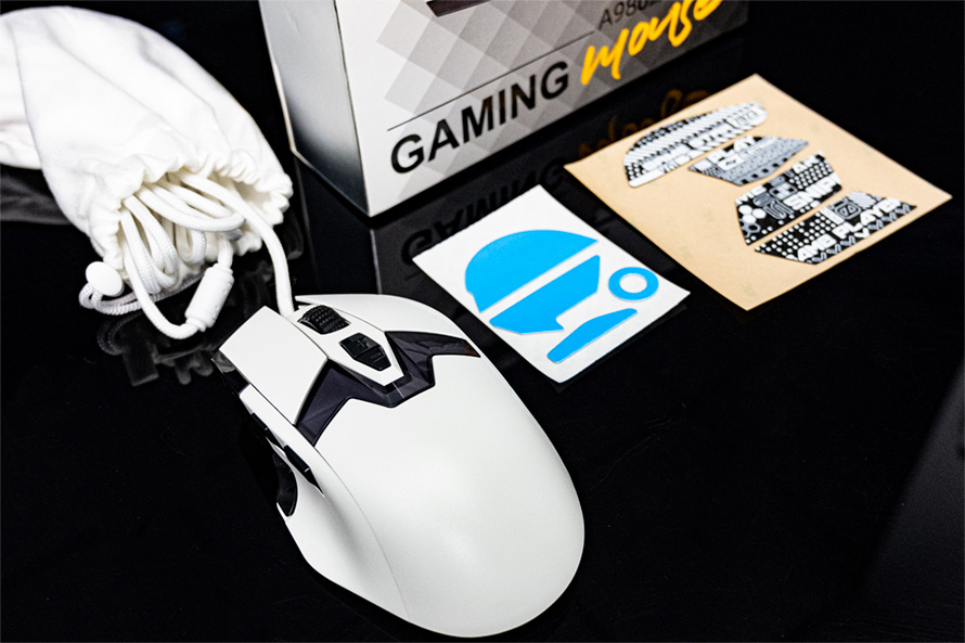 达尔优a98水透版天空轴测评,达尔优a980有线