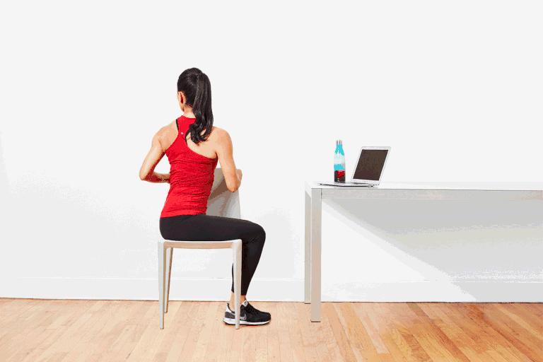 办公室瑜伽视频教程全集,办公室瑜伽拉伸全身一套动作