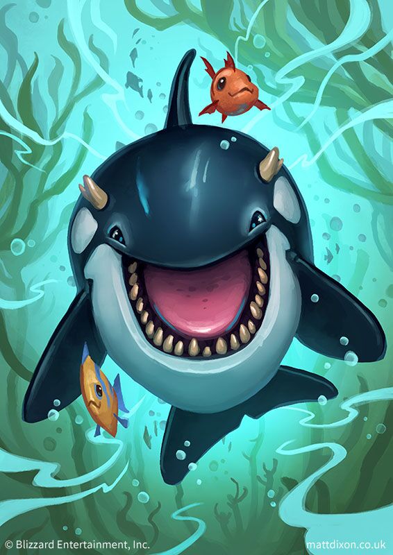 炉石传说原画神兽,炉石传说巨型原画