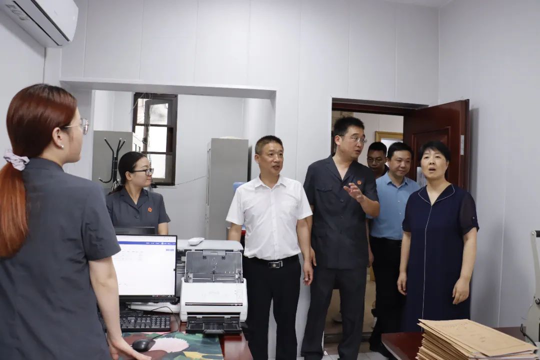 信阳中院*党**组副书记、常务副院长谢建华到固始法院调研指导执行工作