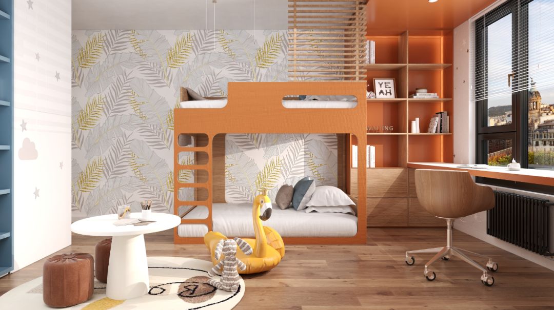 儿童房这样装有趣也实用,儿童房要这样装