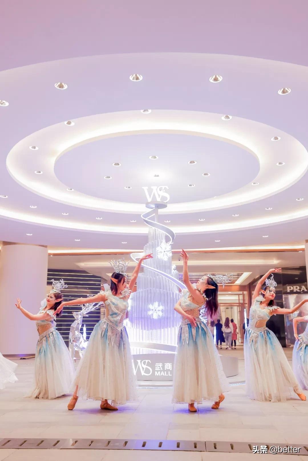 武汉武商广场圣诞,武商mall圣诞