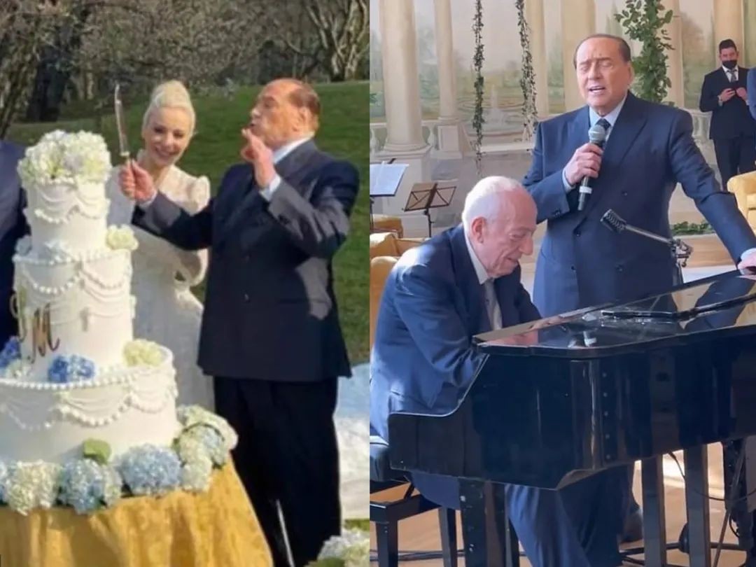 85岁意大利前总理：丑闻缠身专搞“爷孙恋”，三婚娶32岁金发女友