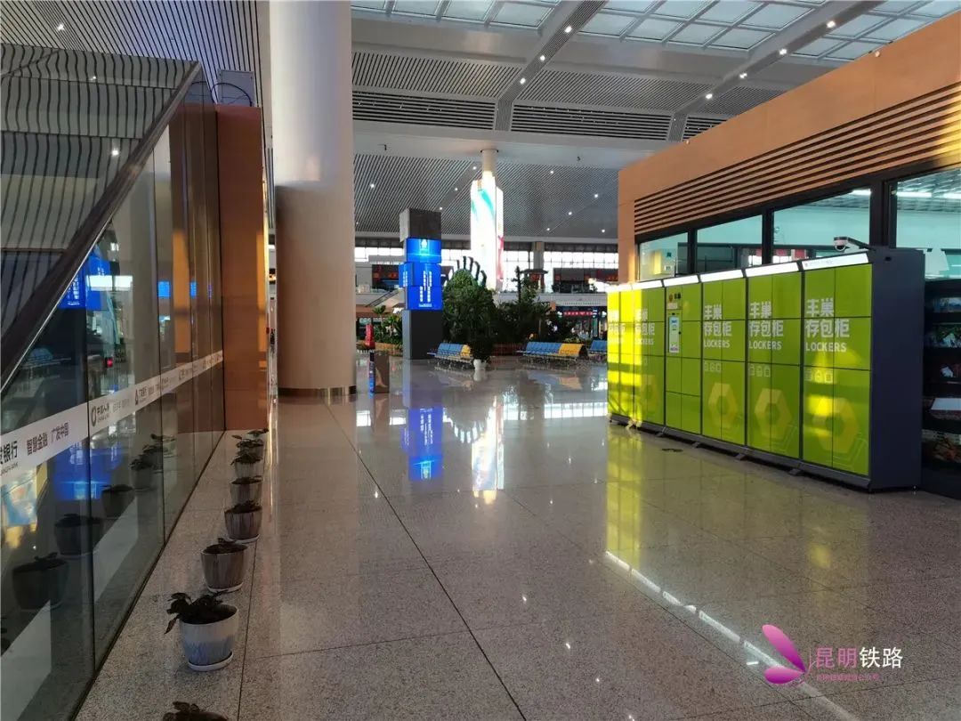 昆明南站的设施设备,昆明南站设施
