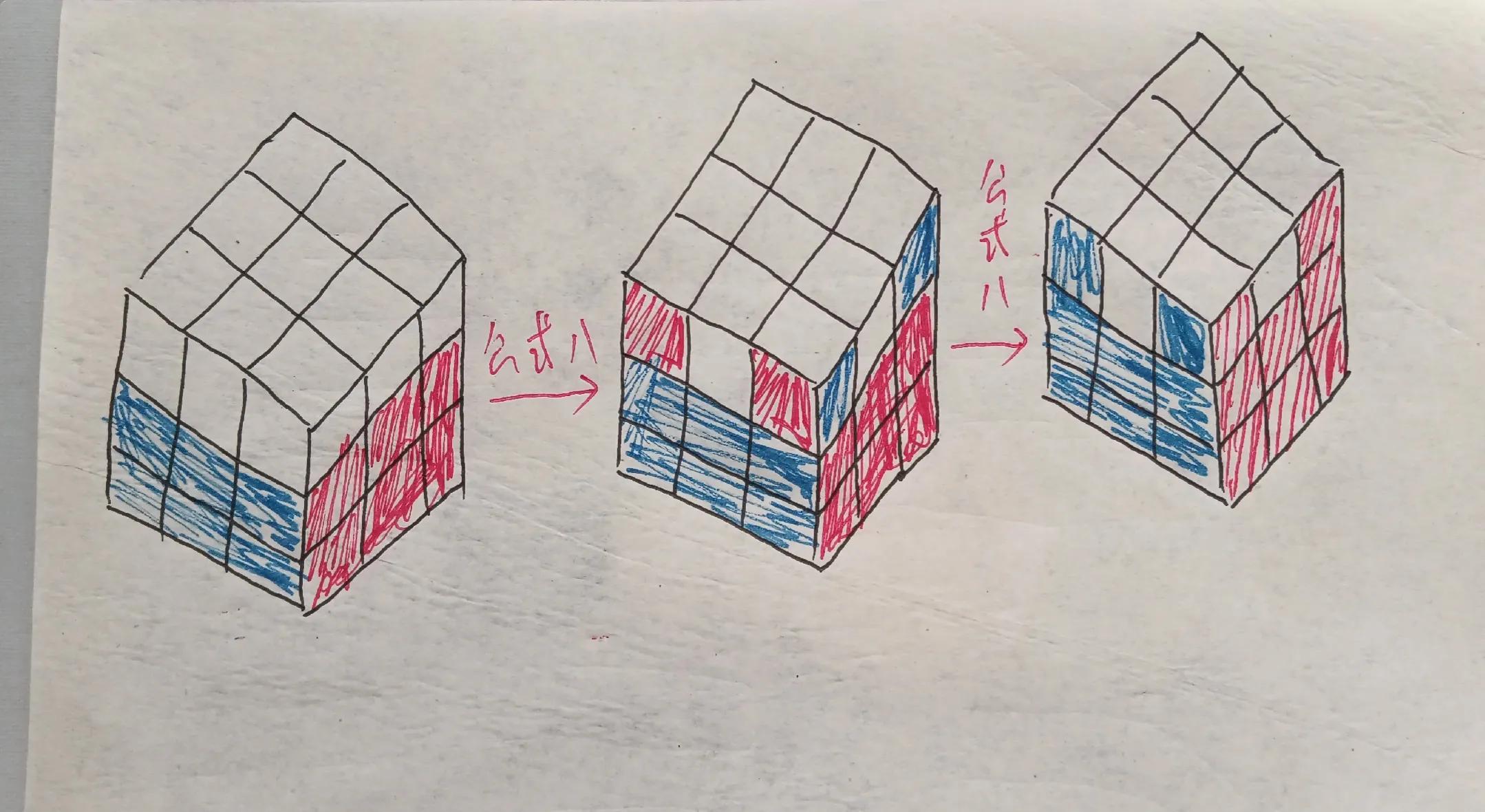 三阶魔方20秒速拧公式,万能公式三阶魔方