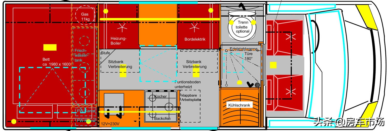 飞翔进口依维柯小额头房车最新款,赛德依维柯房车c型小额头价格