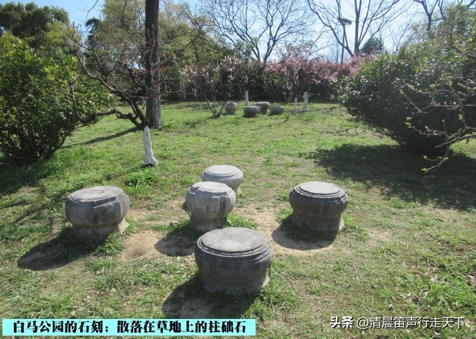 白马公园白马石刻朝代,公园石刻精品欣赏