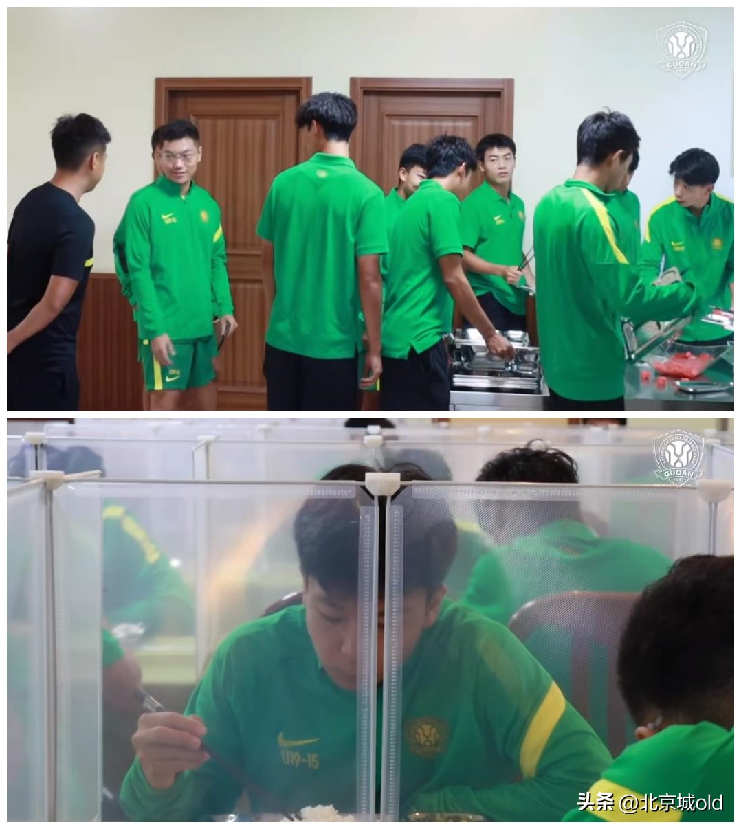 三位北京高中生，走进顺义国安基地，传承死磕精神，引起球迷热议