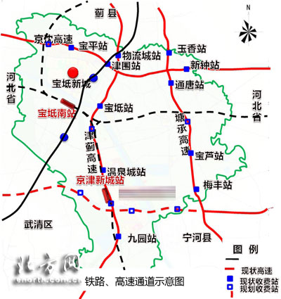京滨和京唐高铁带来的宝坻区经济奇迹，你知道吗？