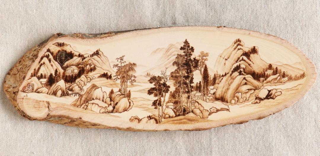 烙画作品有几种,多彩烙画作品欣赏