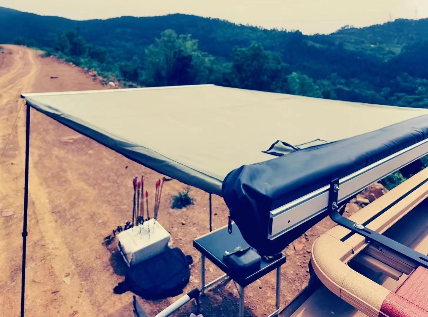 澳洲TJM遮阳帘 侧帐 天幕带灯防水 upf50防晒