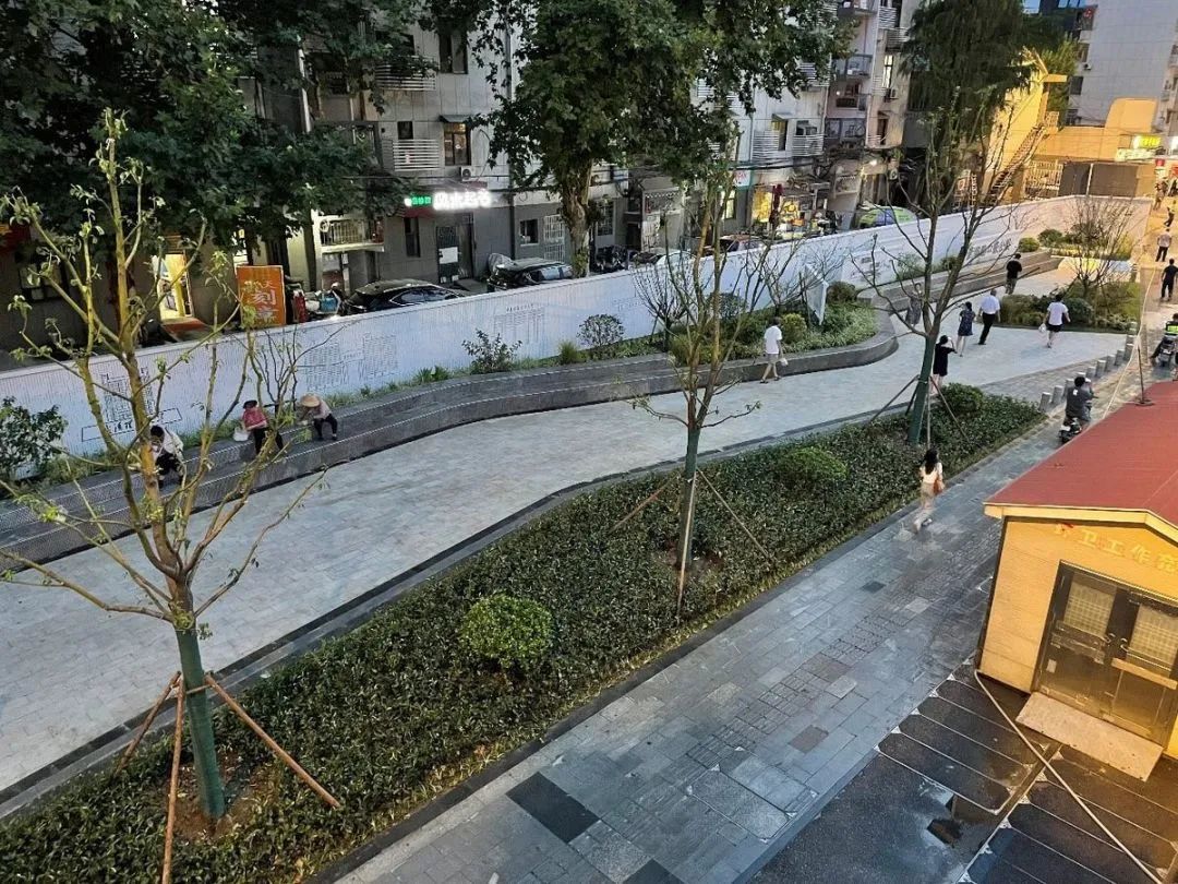 口袋公园生态美景,口袋公园小景观